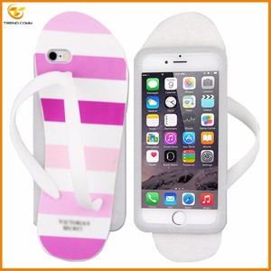 Alhot novedades flip flop <span class=keywords><strong>zapatillas</strong></span> de silicona para el <span class=keywords><strong>iphone</strong></span> 6 - Product Image 1