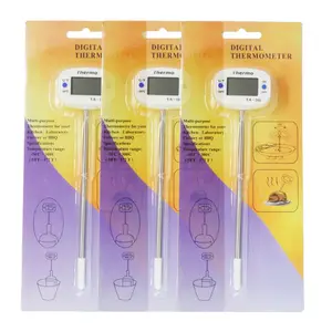 Thermomètre de cuisine pour Barbecue à lecture instantanée, thermomètre électronique pour viande avec sonde en acier inoxydable TA-288