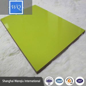 Fleur conception haute pression stratifié <span class=keywords><strong>massif</strong></span> couleur peuplier hôtel armoires de cuisine pour la décoration intérieure - Product Image 3