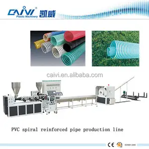 Conducto de pvc helix succión al vacío máquina de fabricación de tubos