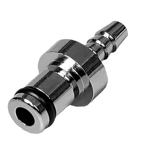 High quality micro brass quick without shuf off tube connector