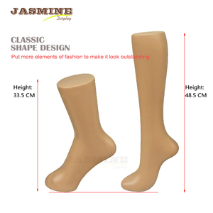 Mannequins de pieds masculins pour chaussettes, partie inférieure du torse, jambe, chaussette - Product Image 3