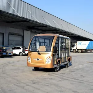 Zhongyi 8 seater tourist sightseeing shuttle bus tianjin china oem customized zhongyi zhongyi electric ce iso 9001 electric sightseeing car eightseeing buggy