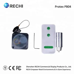 RECHI-caja de tracción antirrobo con función de alarma, para proteger Merchandises en tienda electrónica, venta al por menor, Protex PB04