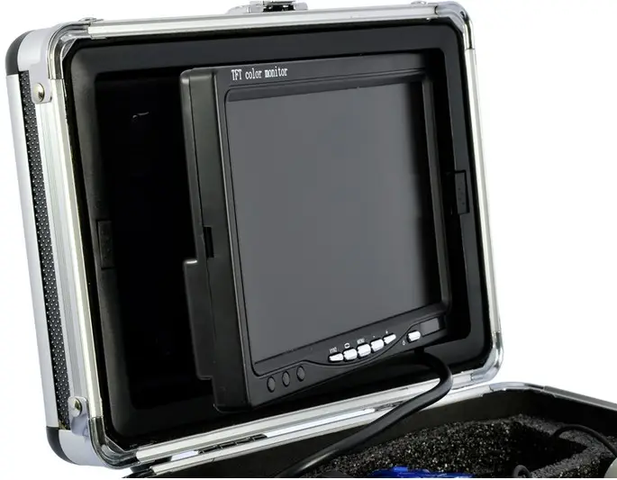 Fish Finder 7 "Inci HD 1000tvl Underwater Fishing Kamera Kit 12 PCS LED Digunakan untuk Memancing Bawah Air