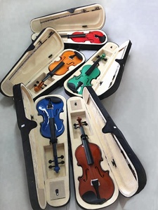 Violini Economici di Colore Marrone del Marchio Cinese Sinomusik, Violini per Studenti Stile Stradivari - Product Image 5