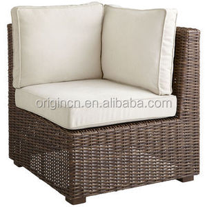 Ocean estilo tejidas a mano de alta calidad PE Ratán Sofa patio muebles de exterior liquidación - Product Image 3