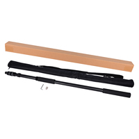 2.5 M Perche Microphone Support 3 Section Perche Extensible Portatif Micro Perche