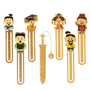 Formato personalizzato spada del metallo <span class=keywords><strong>segnalibro</strong></span> con nappa - Product Image 2