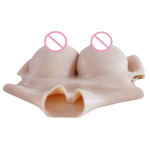 Seins artificiels en Silicone solide, 2 pièces, rehausseur de poitrine, mèches réalistes - Product Image 3