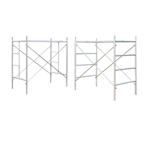 Industrial Style Galvanized Metal <strong>Ladder</strong> <strong>Frame</strong> <strong>Scaffolding</strong> Tower for Hotel Construction and Interior Decoration - Product Image 1