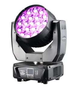 High Power 19X40W LED Moving Head Beam Wash Zoom Stage lighting as Original Mac Aura dmx Channels