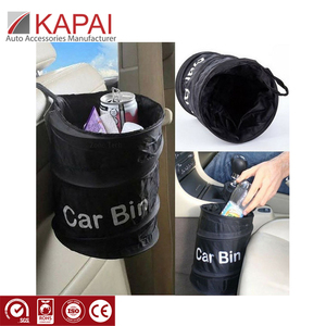 Treo Sử Dụng Thắt Chặt Ghế Sau Thùng Kích Thước Trung Bình Thiết Kế Đàn Hồi Folding Ráp Xe Thùng Rác Có Thể - Product Image 3