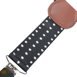 Accessoire de mode personnalisé en cuir enfants garçons hommes <span class=keywords><strong>bretelles</strong></span> et noeud papillon - Product Image 6