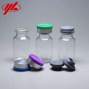 Borosilicate Medical Liquid Packaging Material Transparent Glass Vial Bottle