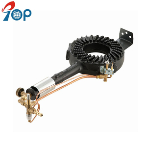 Чугунная четырехкольцевая пропановая газовая плита, детали газовой горелки - Product Image 6