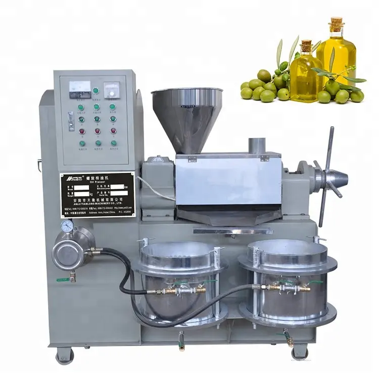 Small cocoa butter hydraulic oil press/olive oil cold press machine