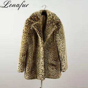 worthington leopard coat