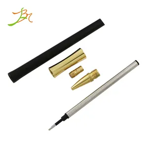 Metal pen kits diy leather acrylic wood pen kits china copper accessories pen kits woodturning
