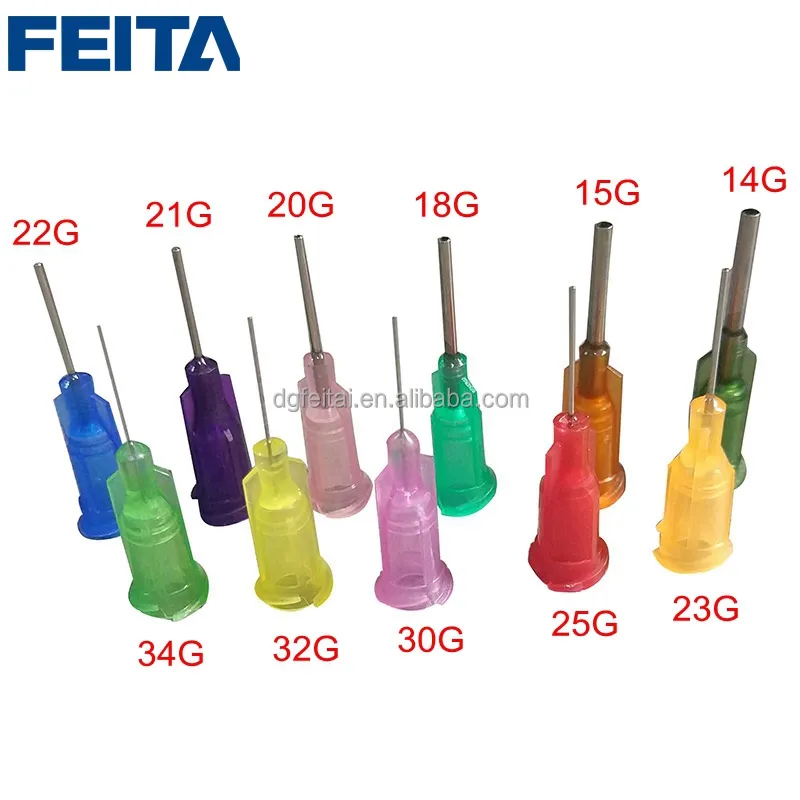 'Automatic Lem Dispenser Aksesoris Presisi Tinggi Kepala Peniti Dispensing Tips 1/4 '', 1/2", 1 '', 1.5'' Spiral Lem Jarum