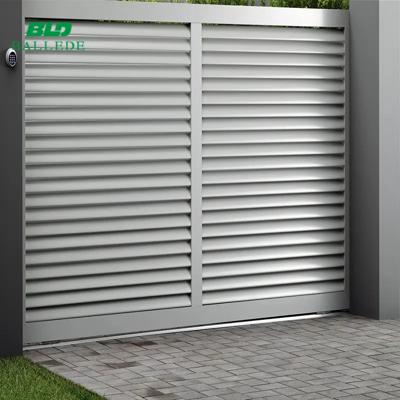 Easy assemble house all kinds iron/steel /aluminum garden fence sliding gate designs