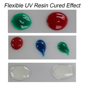 Claro duro una parte UV pegamento de curado rápido adhesivo doming resina para 3D doming en las etiquetas adhesivas - Product Image 2