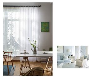 Tissu de rideau <span class=keywords><strong>en</strong></span> mousseline de <span class=keywords><strong>chanvre</strong></span> textile <span class=keywords><strong>en</strong></span> rouleau, tissu à carreaux personnalisé pour la maison, vente <span class=keywords><strong>en</strong></span> gros, haute qualité, meilleur prix, blanc tissé 70 g/m² - Product Image 3