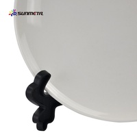 Assiette en céramique vierge pour sublimation, pour impression par transfert thermique