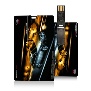 Clé USB promotionnelle personnalisée en forme de carte de crédit, carte USB d'entreprise, 4 Go, 8 Go, 16 Go, 32 Go, 64 Go - Product Image 2