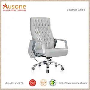 Inclinable et Pivotant En Cuir Chaise De Bureau De Luxe