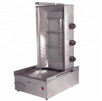 Qualité commerciale ET-VGB-791 gaz verticale kebab machine