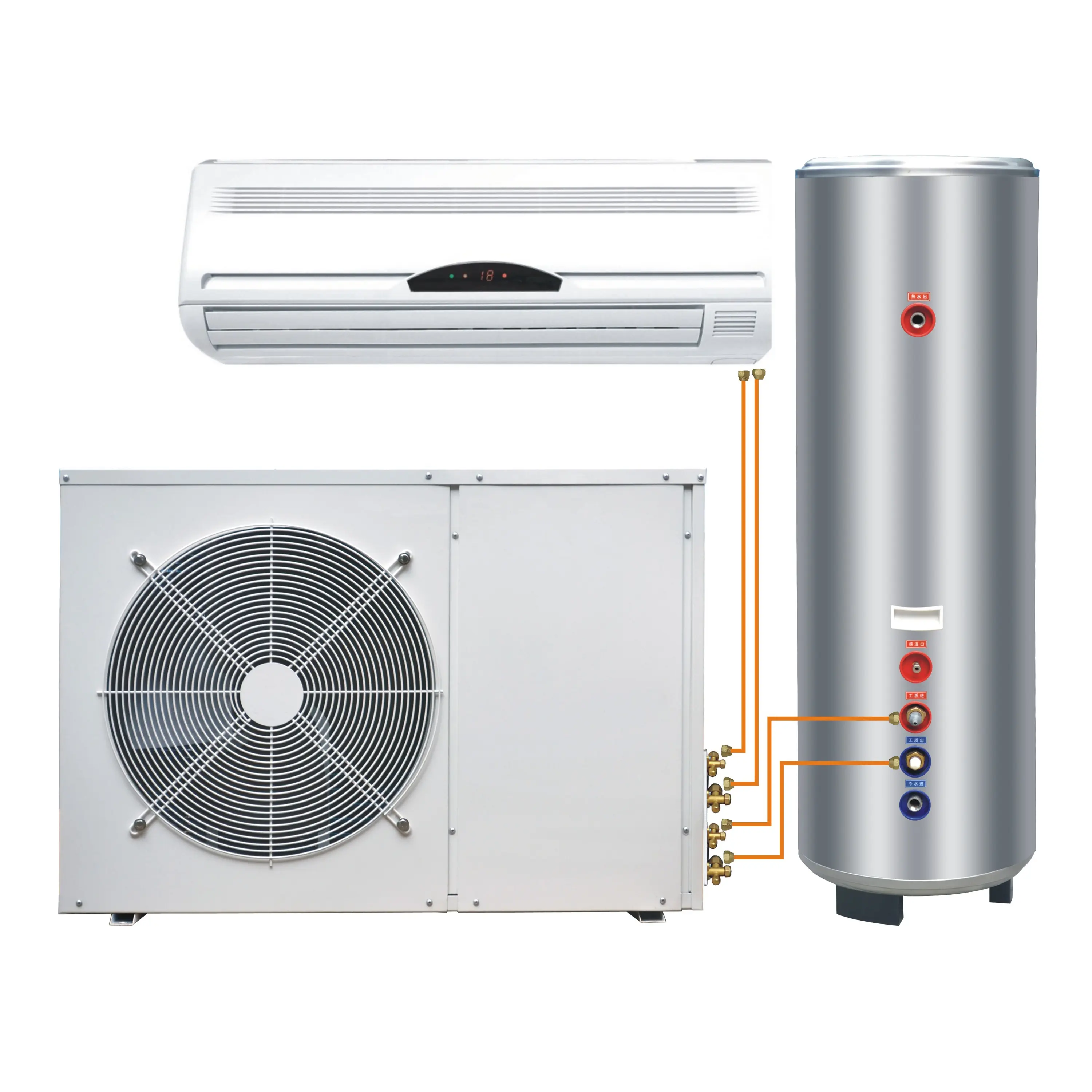 Heat Pump Water Heater and Air Conditioner