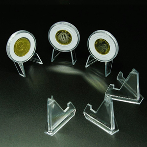 Rõ Ràng Thách Thức <span class=keywords><strong>Coin</strong></span> Chủ Nhựa <span class=keywords><strong>Coin</strong></span> Đứng Huy Chương Hiển Thị Đứng - Product Image 2