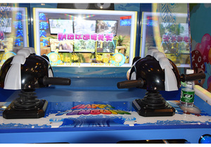 Happy Penguin Water Shooting Arcade Kid ticket Game Machine produttore