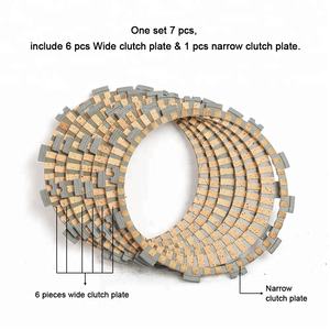 3mm de espesor de la motocicleta de papel, placa de embrague para <span class=keywords><strong>Hyosung</strong></span> TE 450 estoque TE450 / GT 650 GT650 / GV650 <span class=keywords><strong>aquila</strong></span>/ST 700 ST700 - Product Image 6