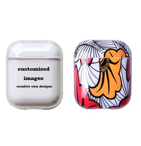 Étuis de mode de technologie IMD pour <span class=keywords><strong>AirPods</strong></span> 4 étui souple en TPU imprimé personnalisé pour <span class=keywords><strong>AirPods</strong></span> Pro avec Support de Logo livraison directe - Product Image 1