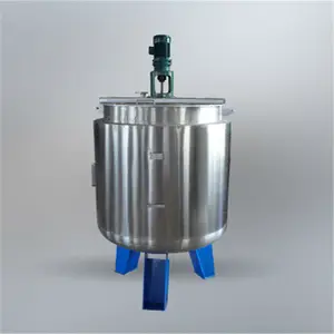 Stainless Steel Liquid Soap, Detergent, Shampoo, Shower Gel Making Machine Submers Anox Tank Agitator Mixer