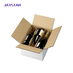 Trung Quốc Gấp Hộp Rượu Vang Cho Bao Bì Chai 375Ml, Hộp Rượu Duy Nhất Bao Bì Giấy - Product Image 3
