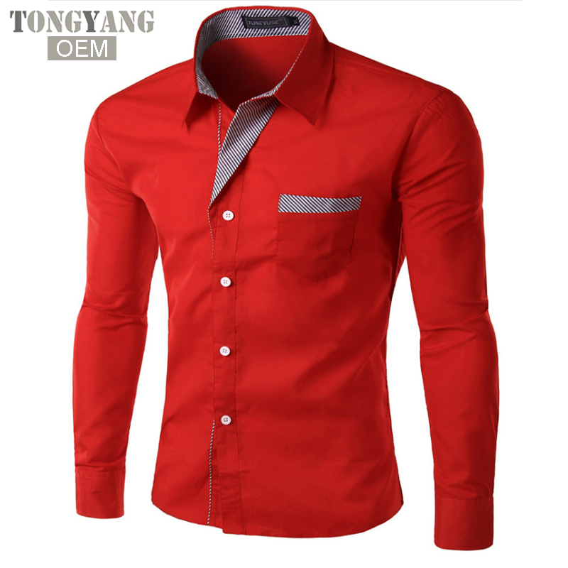 knee length dresses for ladies Essential Slim Fit Shirt | Streets of Seoul main image 1