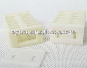 Nouvelle cage à reines en plastique Zorue ZY-HT029 pour reines d'abeilles et outils de ruche, utilisation en apiculture - Product Image 4
