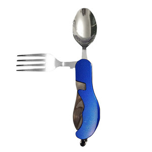 Haute Qualité multifonction <span class=keywords><strong>couteau</strong></span>, <span class=keywords><strong>fourchette</strong></span>, vaisselle, cuillère, <span class=keywords><strong>fourchette</strong></span> de camping amovible principale <span class=keywords><strong>couteau</strong></span> portatif - Product Image 6