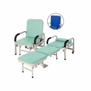 准备为患者运送 YFY-IV 医院 6 轮助理折叠睡椅