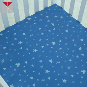 Pentagram inyección sistemas del lecho del bebé del algodón <span class=keywords><strong>de</strong></span> color azul sábanas <span class=keywords><strong>para</strong></span> <span class=keywords><strong>cuna</strong></span> - Product Image 1