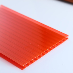 Usine vente uv protégé <span class=keywords><strong>lexan</strong></span> mince en polycarbonate creux feuilles - Product Image 4