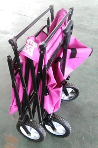आउटडोर उद्यान वैगन <span class=keywords><strong>Foldable</strong></span> उपकरण गाड़ी, समुद्र तट वैगन गुना ट्राली तह वैगन के लिए बच्चों - Product Image 5