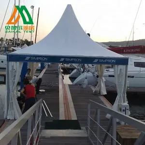 Profesional de 3m x 3m 4m x 4m 5m x 5m al aire libre Gazebo carpa Pagoda para evento de promoción