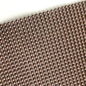 Globosity 3mm textil oro lentejuelas malla de tela de la cortina - Product Image 4