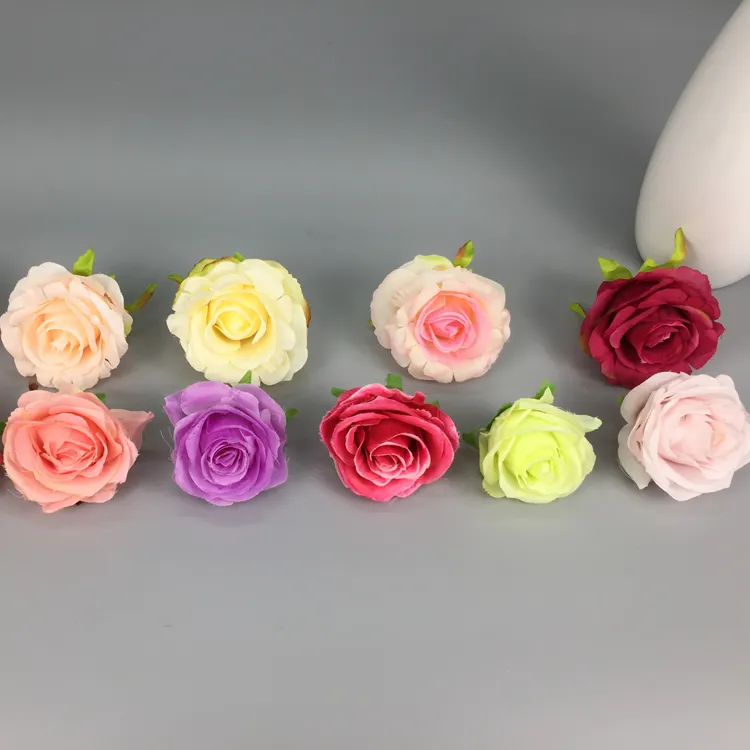 Kunstmatige bloem accessaries huwelijk bruiloft decoratie kleine rozen kunstmatige rose