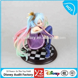 Japón <span class=keywords><strong>anime</strong></span> no juego no vida hermosa chica blanco figura de acción - Product Image 3