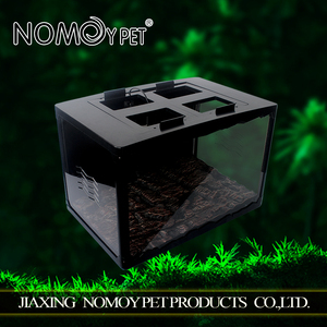 Cage à reptiles en acrylique haut de gamme Nomoypet, terrarium pour <span class=keywords><strong>hamster</strong></span> NX-16 - Product Image 2
